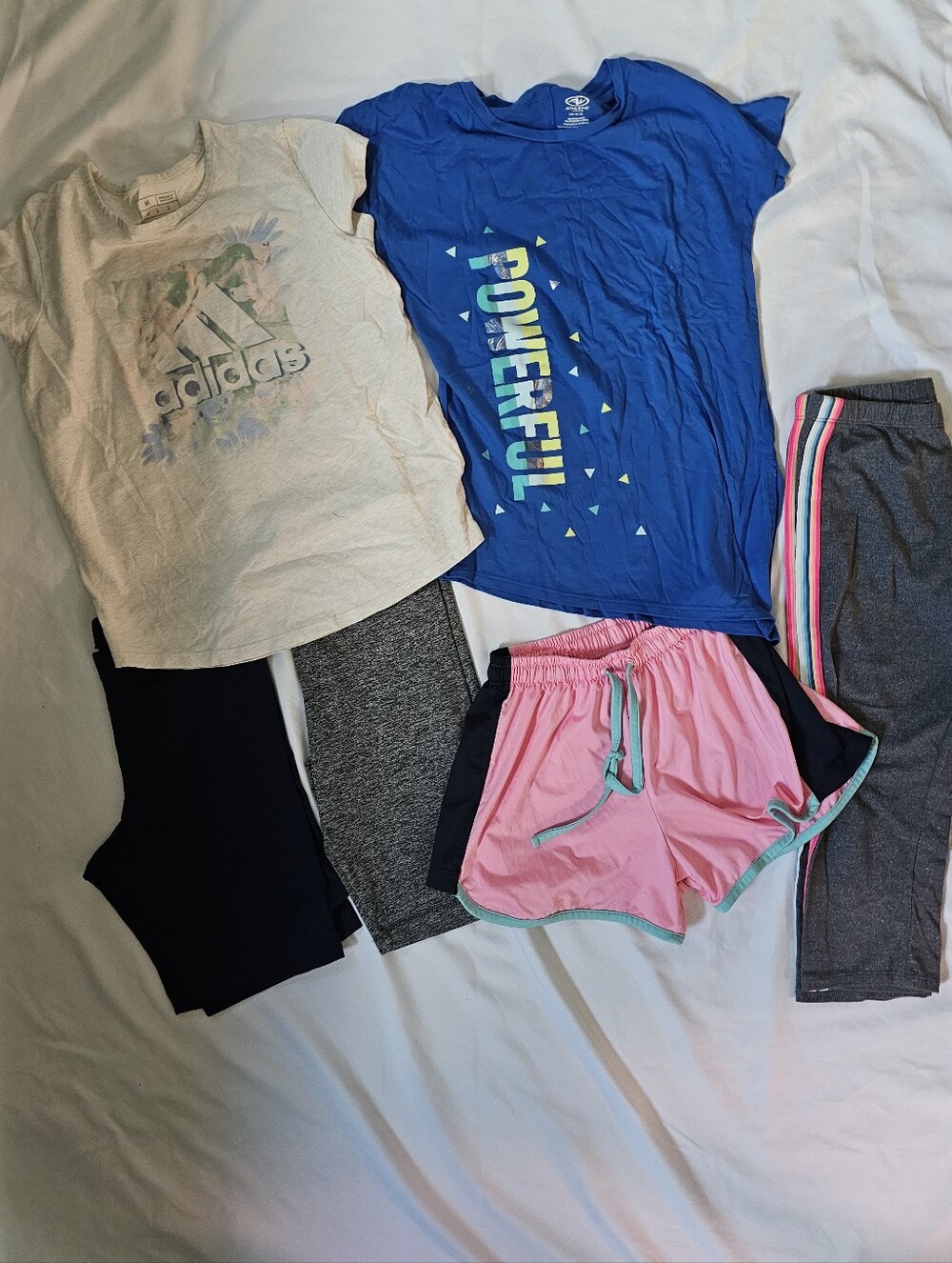 Set Of Girls Athletic Clothes- Size 10-12